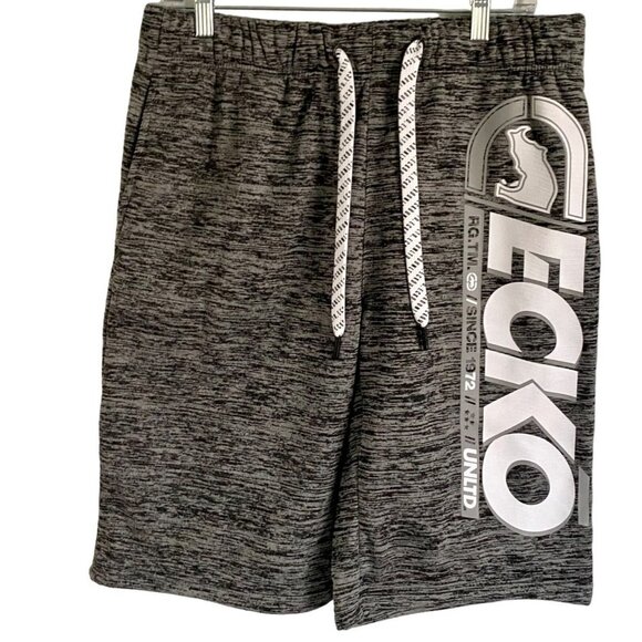 ECKO Unltd. Gray Fleece Relaxed Fit Shorts Men's Size Medium NWOT - Picture 1 of 7